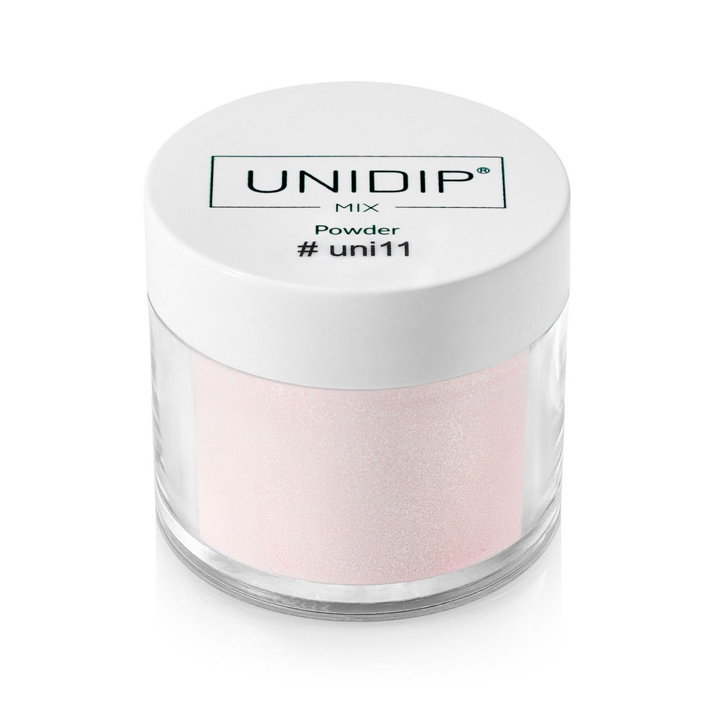 UNIDIP #uni11 Дип-пудра для покрытия ногтей без УФ 24 г #1