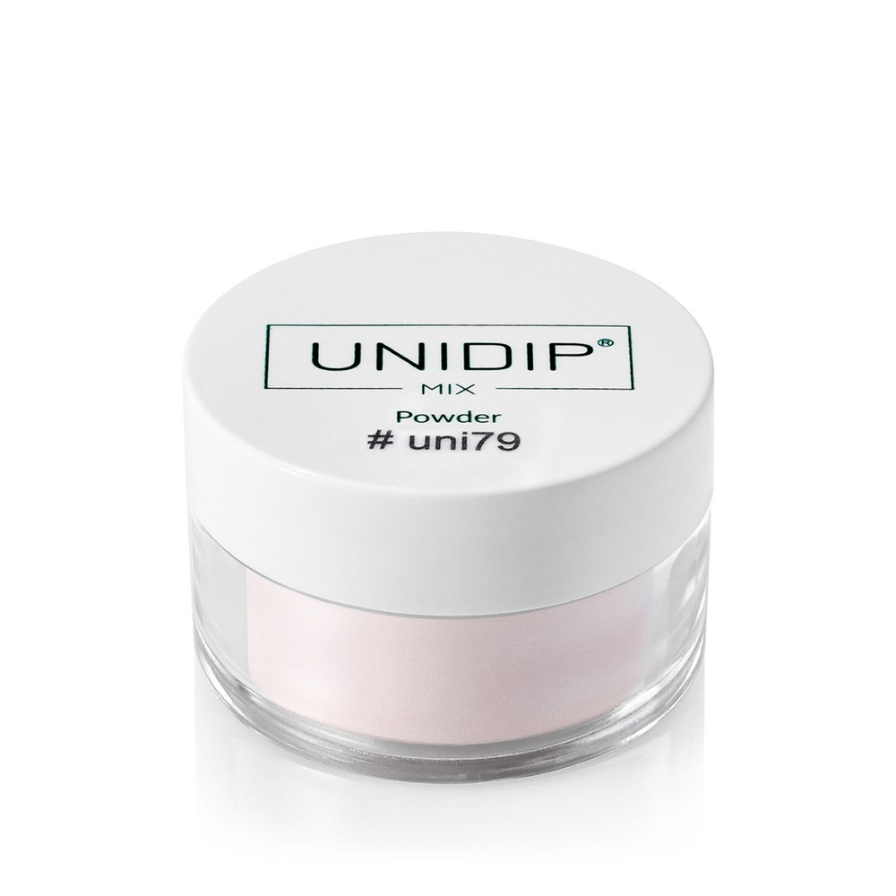 UNIDIP #uni79 Цвет с термоэффектом / Дип-пудра для покрытие ногтей без УФ 14 г  #1