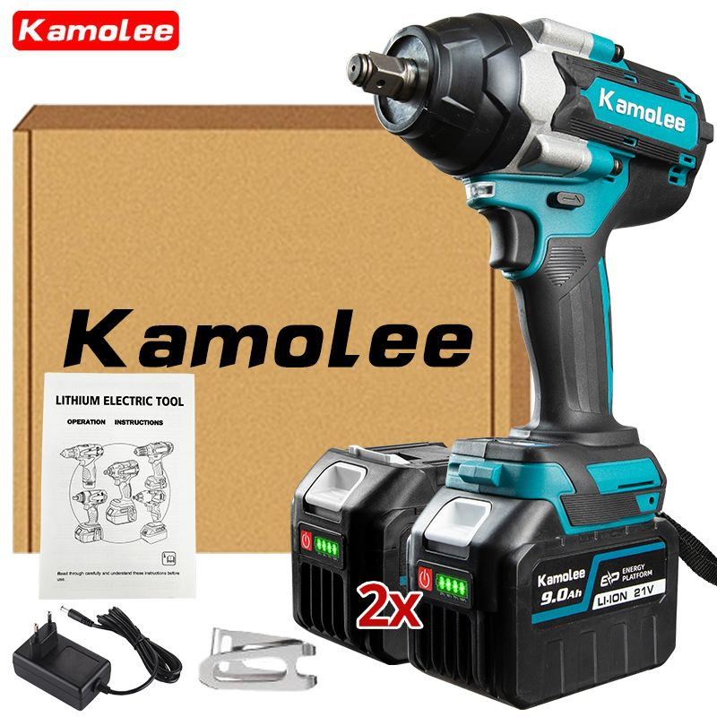 Kamolee Tool DTW700 1800N.m Бесщеточный Электрический Ударный Гайковерт С Высоким Крутящим Моментом 1/2 #1