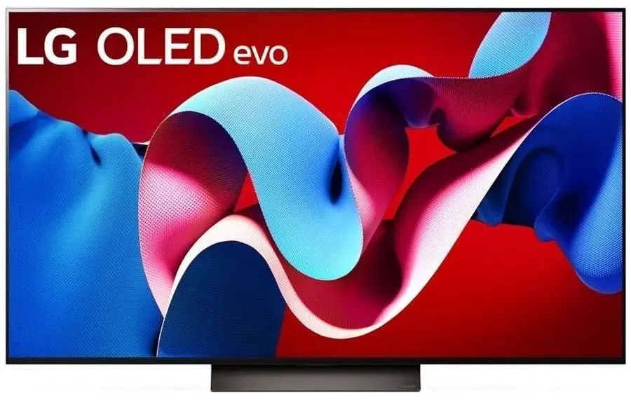 LG Телевизор OLED65C4RLA 65" 4K UHD, темно-серый, темно-коричневый #1