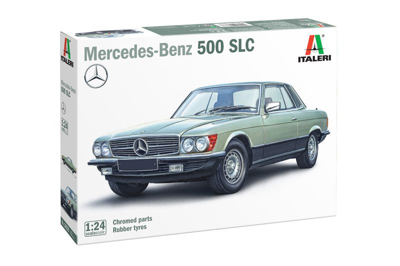 Сборная модель Автомобиль Mercedes-Benz 500 SLC, масштаб 1/24, 3633 Italeri  #1