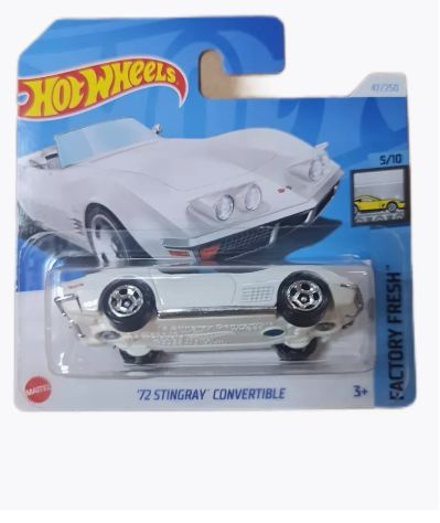 Машинка Hot Wheels 72 Stingray Convertible / FACTORY FRESH / Хот Вилс #1