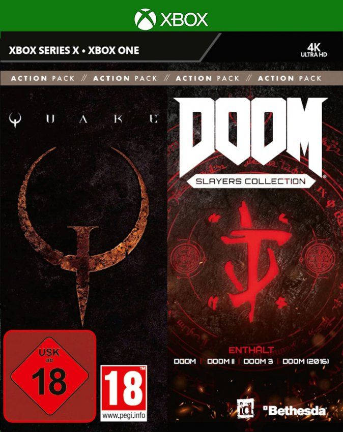 Quake + DOOM Slayers Collection Doom + Doom 2 + Doom 3 + Doom 2016 Xbox One/Series X #1