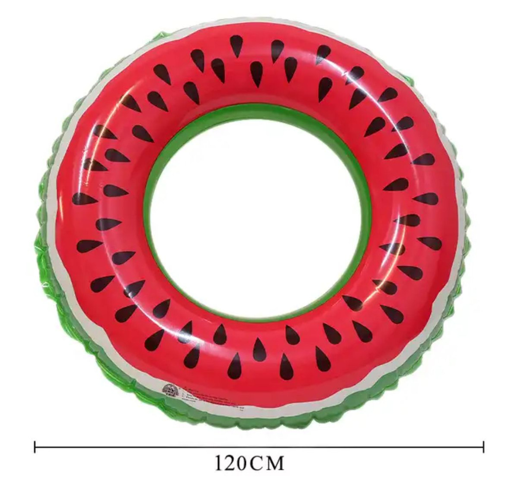 Круг надувной арбуз 120 см #1