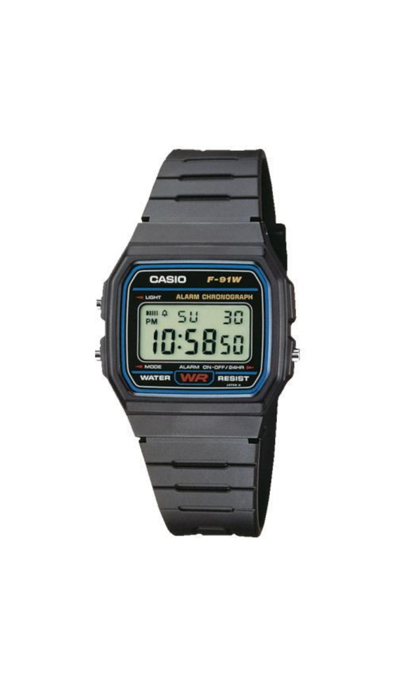 Casio Часы наручные Электронные f91w #1