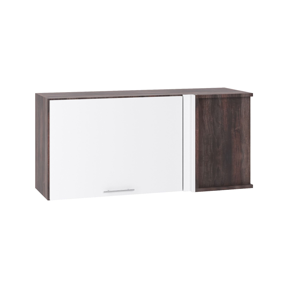 Кухонный модуль навесной шкаф Сурская мебель Валерия 100x35x46 см высокий угловой горизонатльный, 1 шт. #1