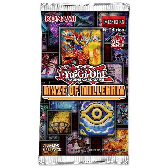 Настольная игра Yu-Gi-Oh - бустер выпуска Maze Of Millennia на английском языке  #1