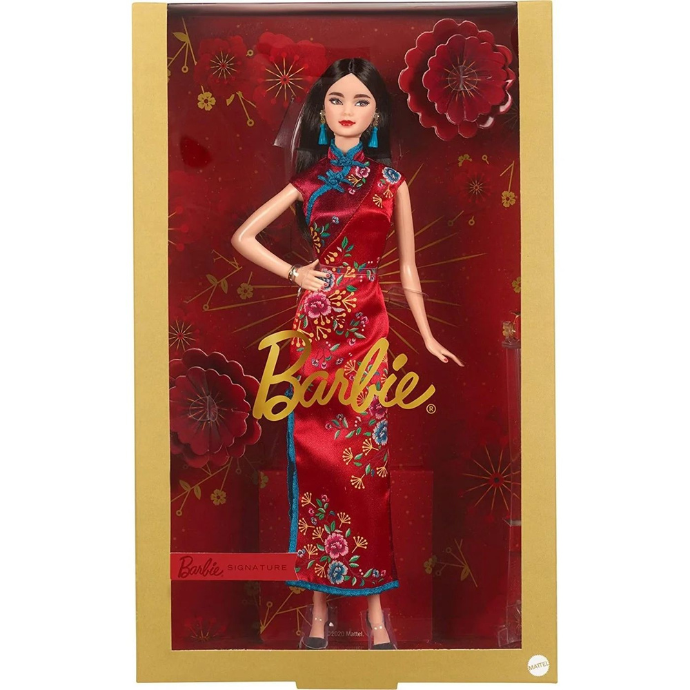 Кукла Barbie Фирменная кукла Лунный Новый год 2021, GTJ92 #1
