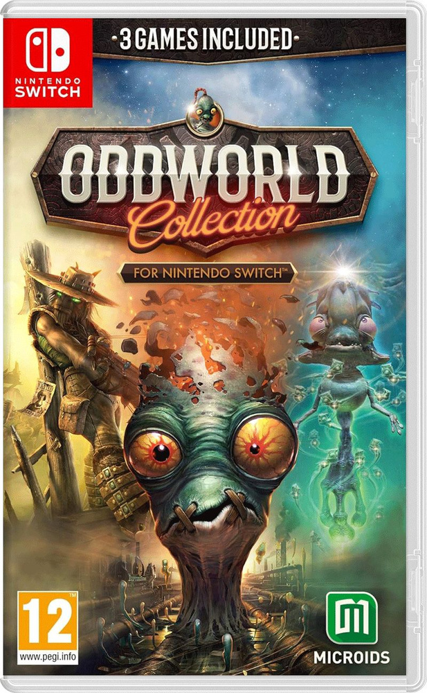 Игра Oddworld Complete Collection (Nintendo Switch, Русские субтитры) #1