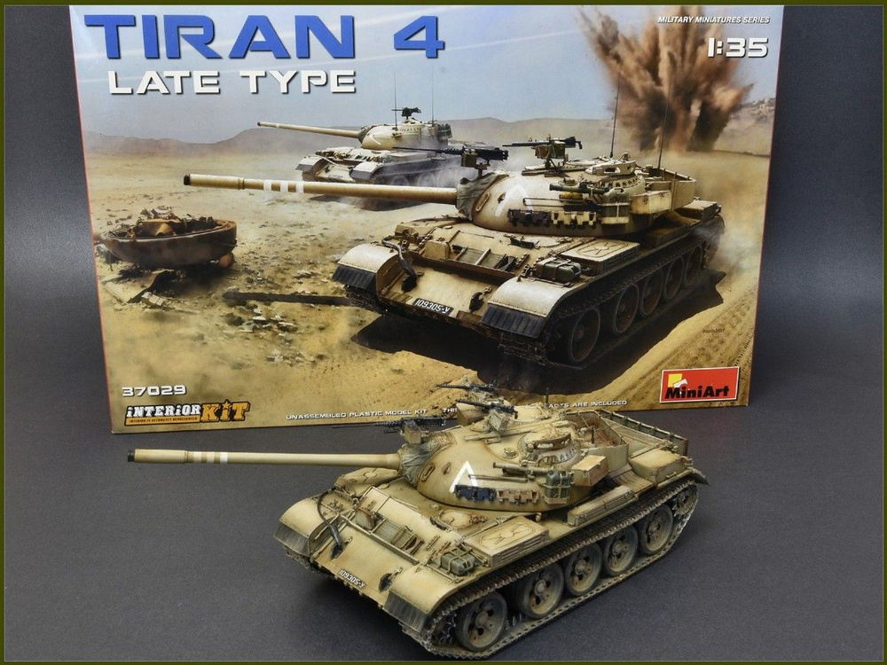 MA37029 1/35 Танк Tiran 4 Позднего типа. с Интерьером #1