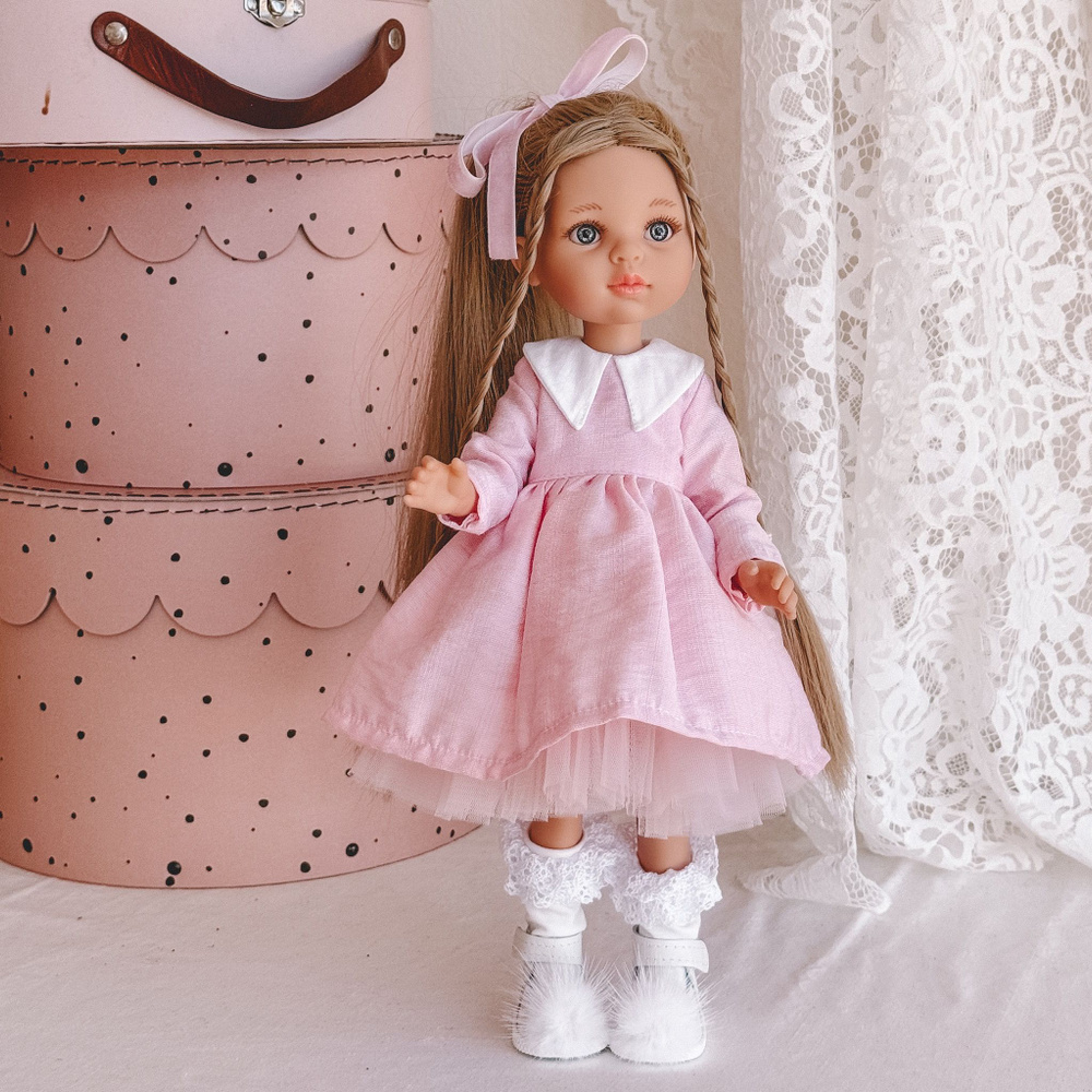 Платье ROZA (без обуви), одежда для куклы Paola Reina 32 см (Паола Рейна)  #1