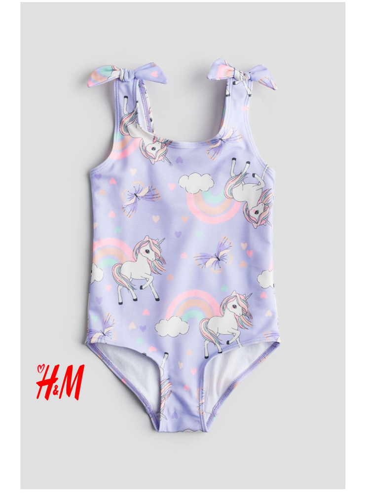 Купальник слитный H&M Unicorns #1