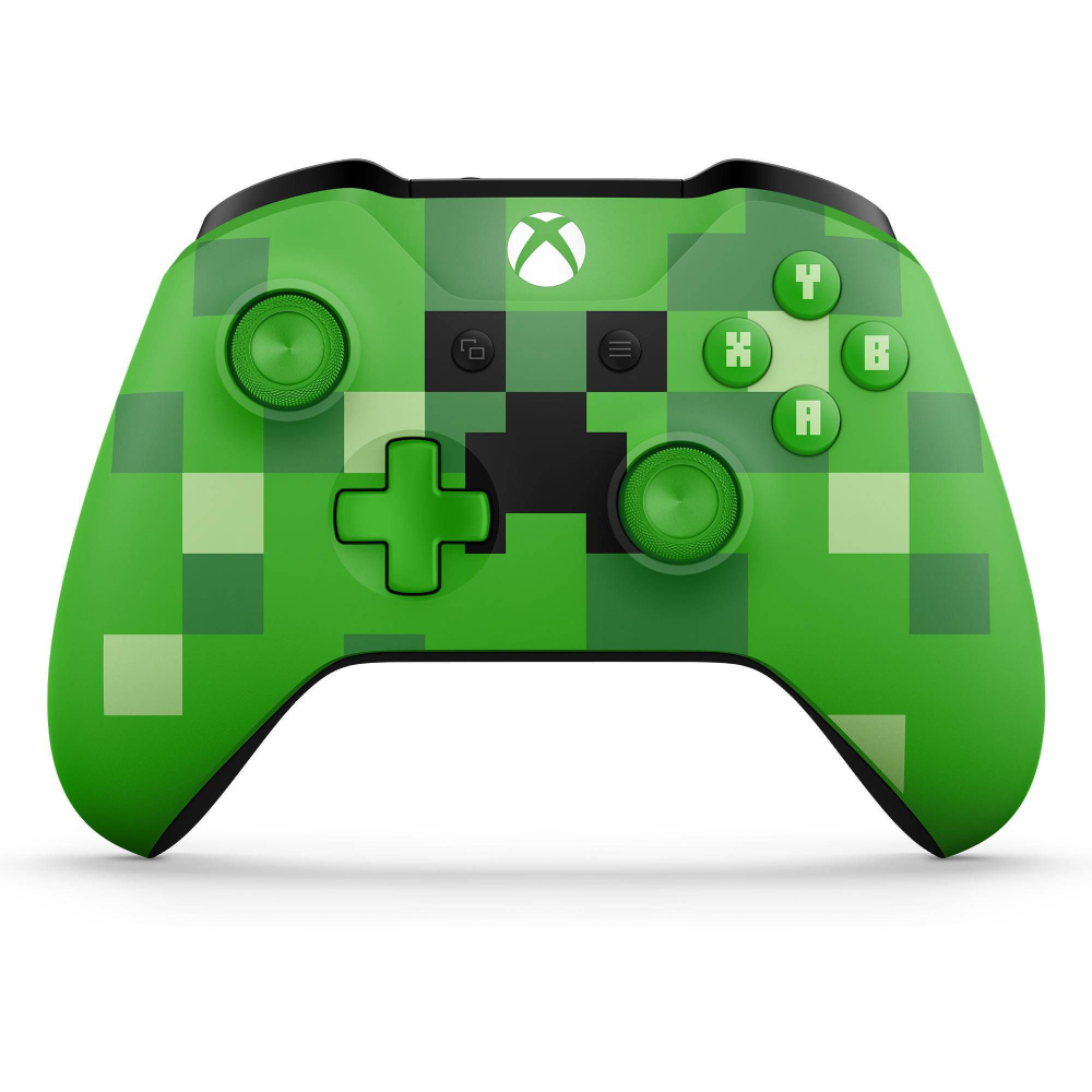 Геймпад беспроводной для Xbox One / Series S X Wireless Controller Minecraft Creeper (OEM)  #1