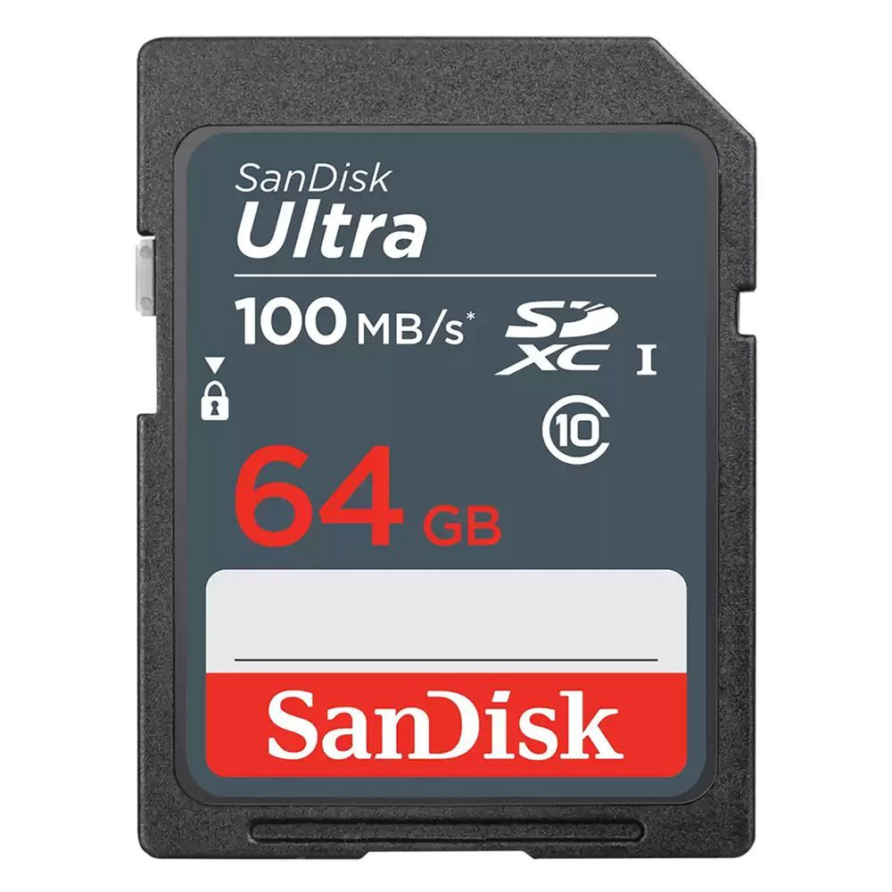 Карта памяти SanDisk Ultra 64GB SDXC Memory Card 100MB/s(SDSDUNR-064G-GN3IN) #1