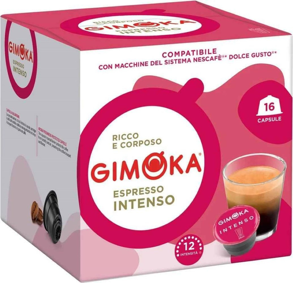 Кофе в капсулах Dolce Gusto Gimoka Intenso 16 шт #1