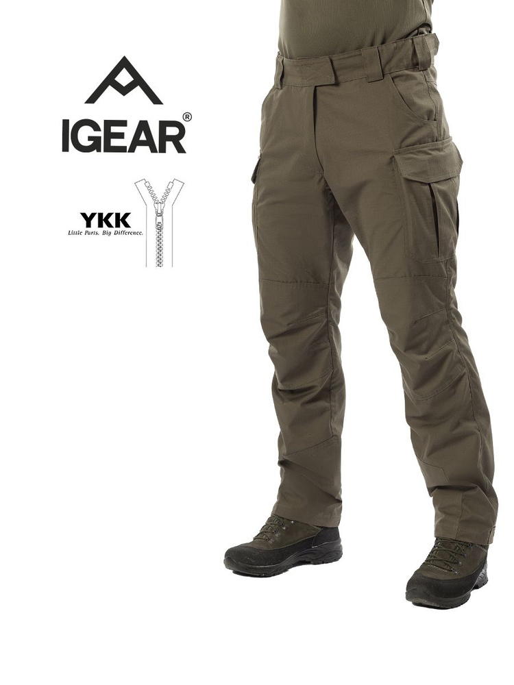 Брюки мужские IGEAR КАМУФЛЯЖ RANGER GREEN 48/176-58/182 штаны тактические городские  #1