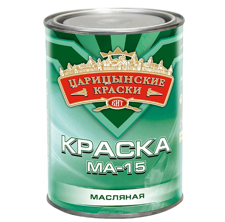 Царицынские краски Эмаль, Масляная, Глянцевое покрытие, 0.9 кг, белый  #1