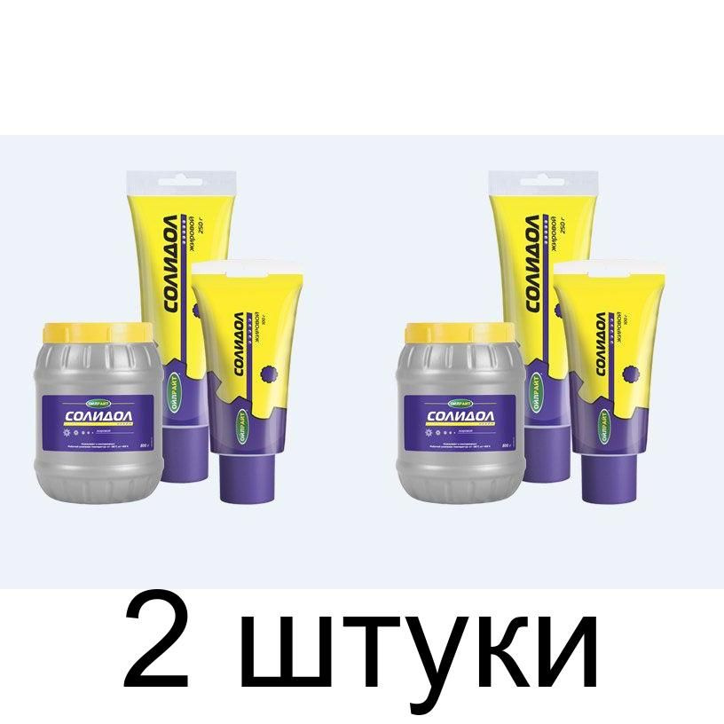 Смазка OILRIGHT солидол 250 г в тубе - 2 шт #1