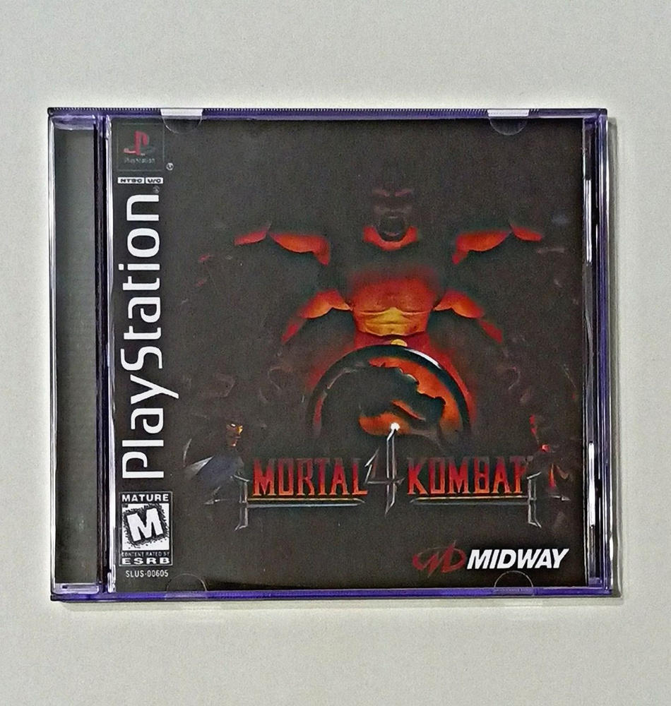 Игра Mortal Kombat 4 для PS1 #1
