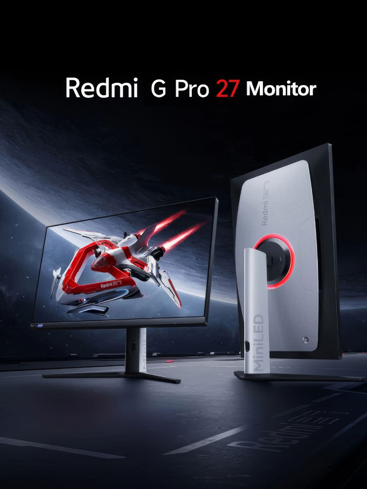 27" Монитор Xiaomi Redmi G Pro 27" 2K 180Hz Gaming Monitor, черный #1