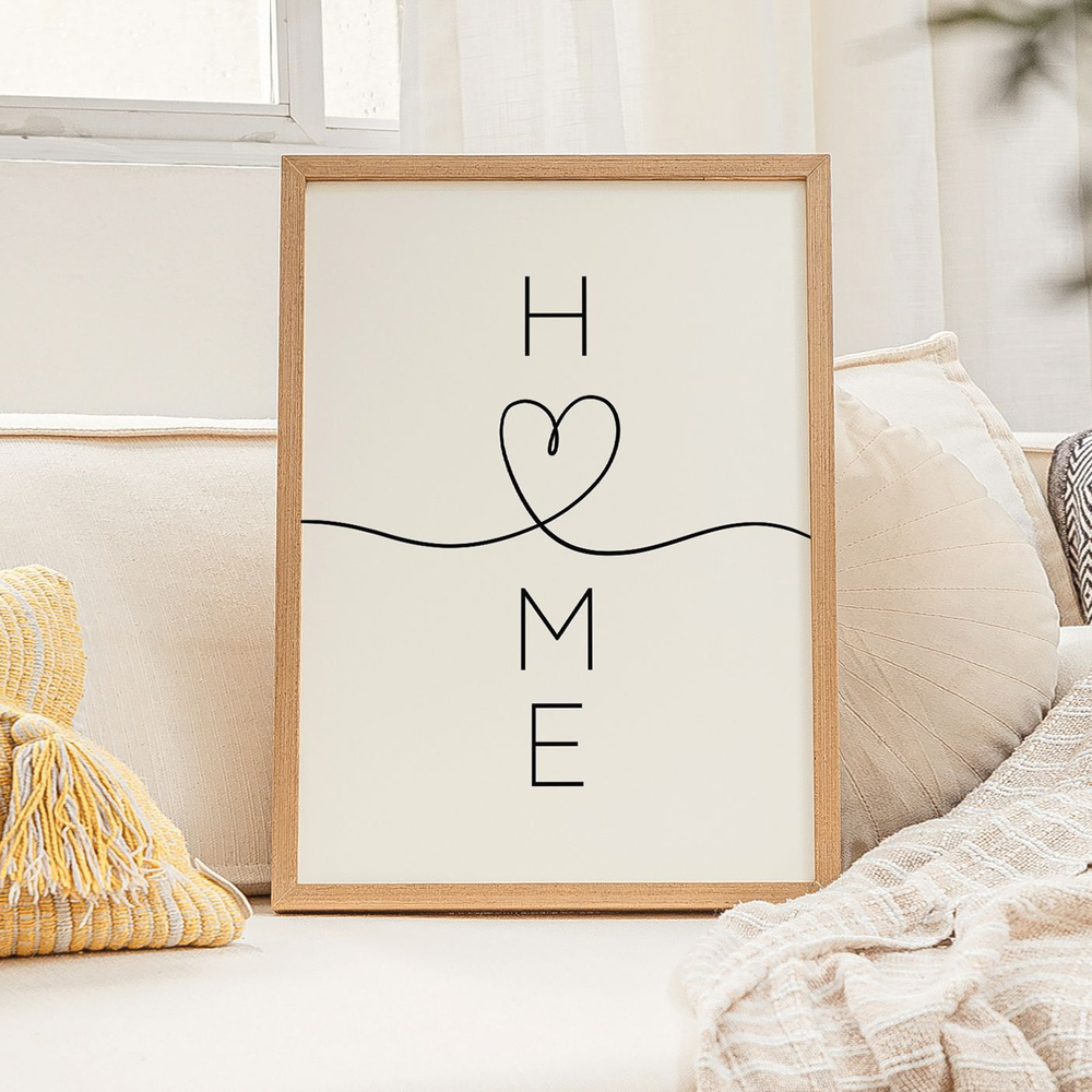 OTS HOME Постер "Home", 40 см х 30 см #1