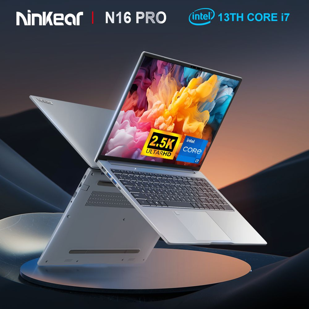 Ninkear N16Pro Ноутбук 16", Intel Core i7-13620H, RAM 32 ГБ, SSD 1024 ГБ, Intel UHD Graphics, Windows #1