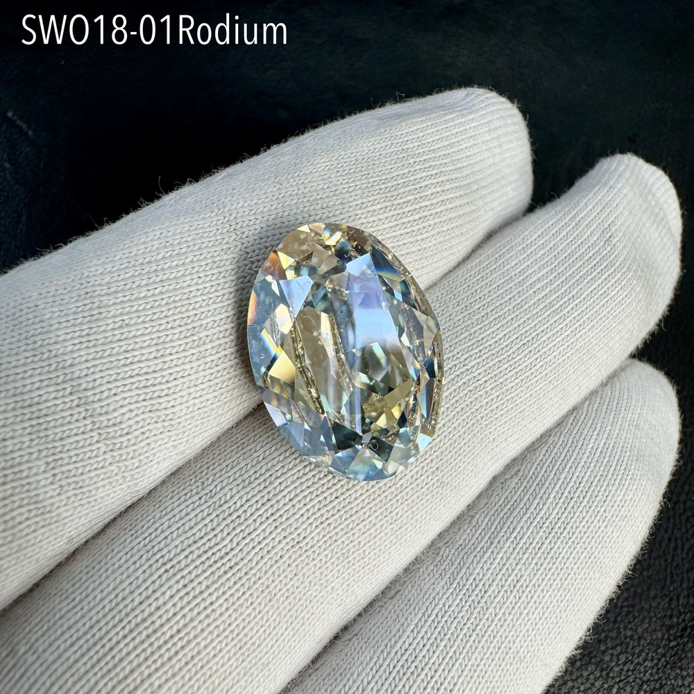 4120 Oval Fancy Stone Swarovski 18х13мм - 1шт/уп. Стразы-овальные пришивные, производство Австрия, в #1