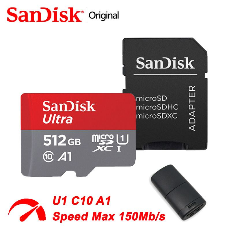 SanDisk Карта памяти Ultra 512 ГБ (SDSQUAC-512G) #1