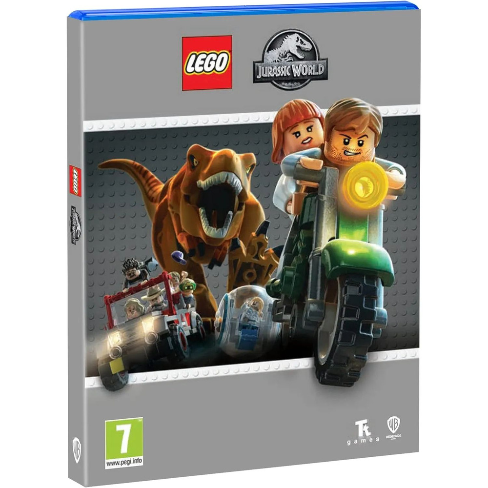 Игра LEGO Jurassic World (Мир Юрского Периода) PS4 (PlayStation 4, Русские субтитры)  #1