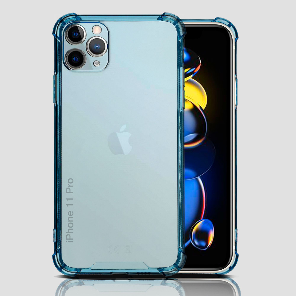 Чехол для смартфона Apple iPhone 11 Pro силиконовый прозрачный противоударный с защитой камеры, бампер #1