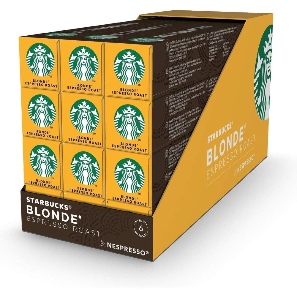 Кофе в капсулах Starbucks Blond Espresso Roast, 120 шт #1