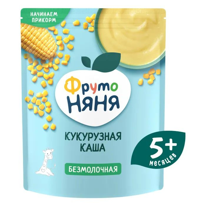 Каша безмолочная ФрутоНяня кукурузная, 180 грамм 6 пачек #1