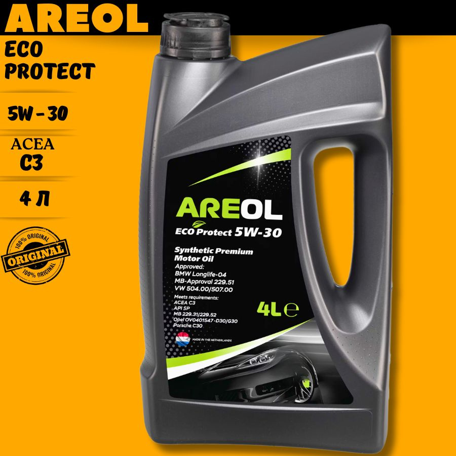 AREOL 5W-30 Масло моторное, Синтетическое, 4 л #1