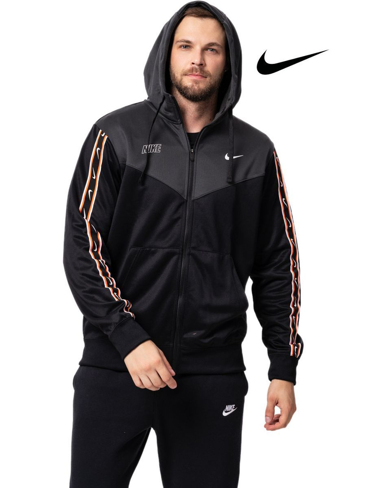 Толстовка Nike M Sportswear Repeat Full-Zip Hoodie #1