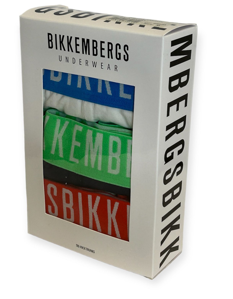 Комплект трусов слипы Bikkembergs, 3 шт #1