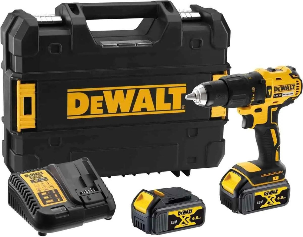 Дрель-шуруповерт DeWalt DCD778M2T-QW #1