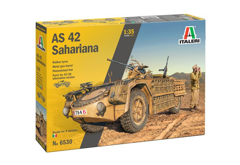 6530 Автомобиль AS.42 SAHARIANA - 1/35 #1