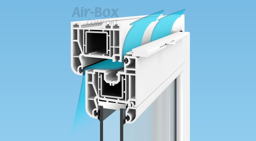 Оконный приточный клапан Air-Box Comfort #1