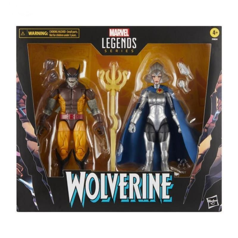 Hasbro фигурки Marvel Legends Series Wolverine's 50th anniversary Action Figures-Wolverine and Lilandra #1