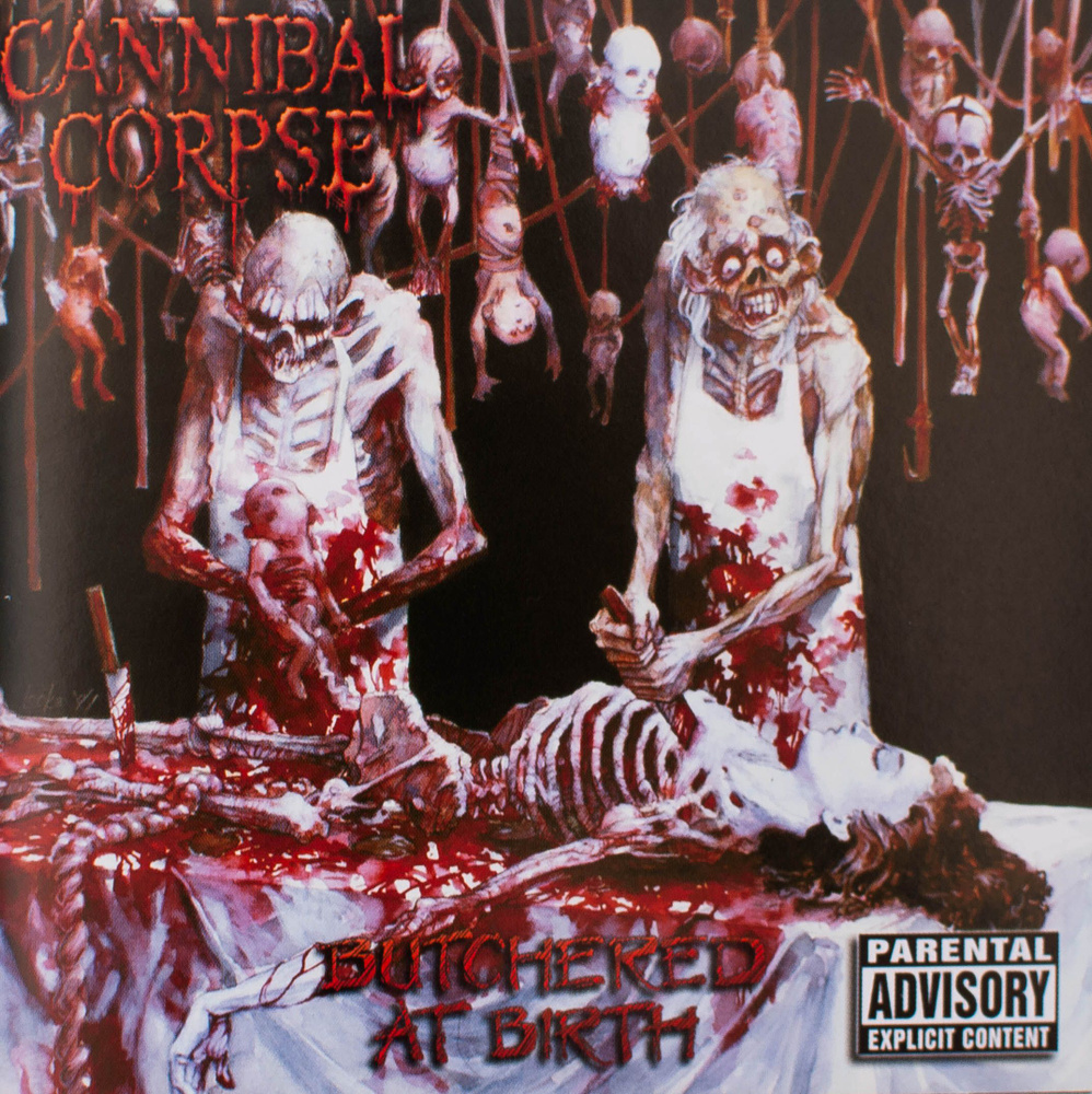 CANNIBAL CORPSE - Butchered At Birth Аудио CD Лицензия #1