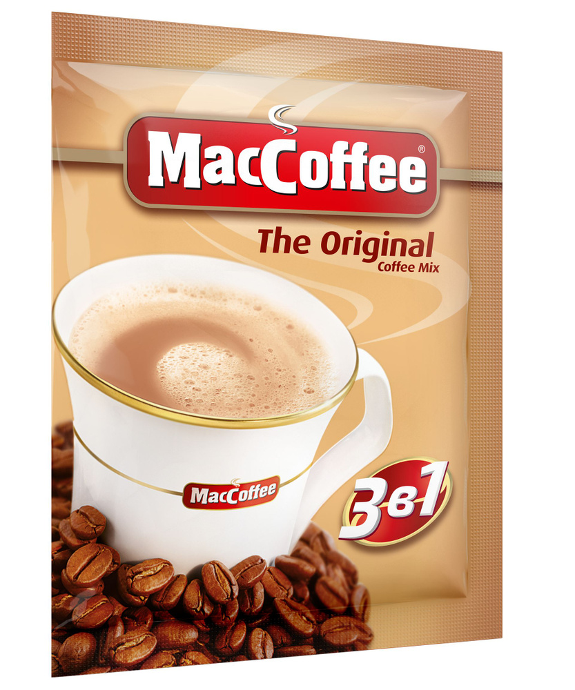 50 пакетиков. Напиток кофейный растворимый MacCoffee, The Original 3 в 1.  #1