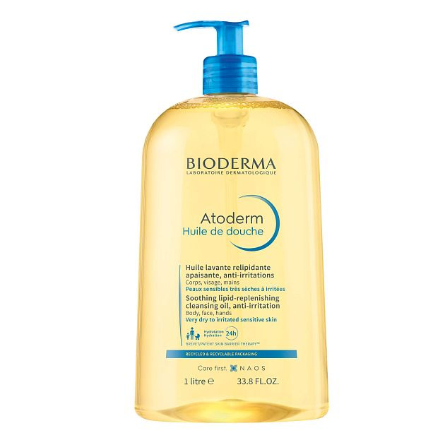 Биодерма Атодерм (Bioderma Atoderm) Масло для душа, 1 л #1