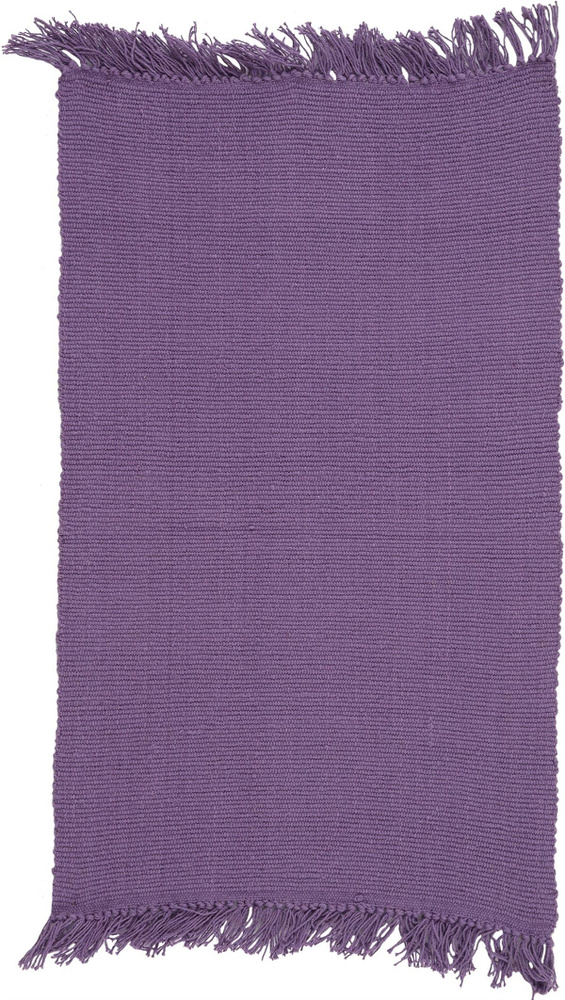 Коврик хлопок Inspire Basic Purple 50x80 см цвет фиолетовый #1