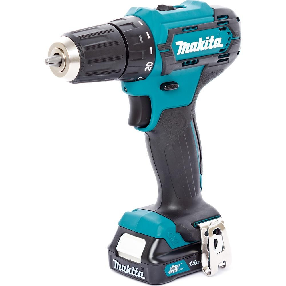 Аккумуляторная дрель-шуруповерт Makita DF333DWYE #1