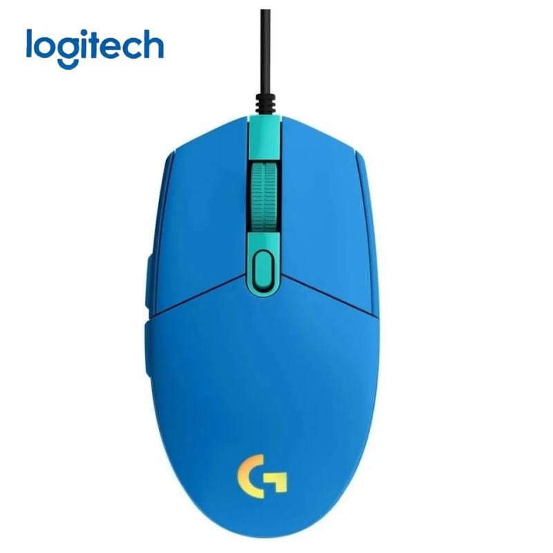 Logitech G Игровая мышь беспроводная G305/G304 Lightspeed, бирюзовый #1