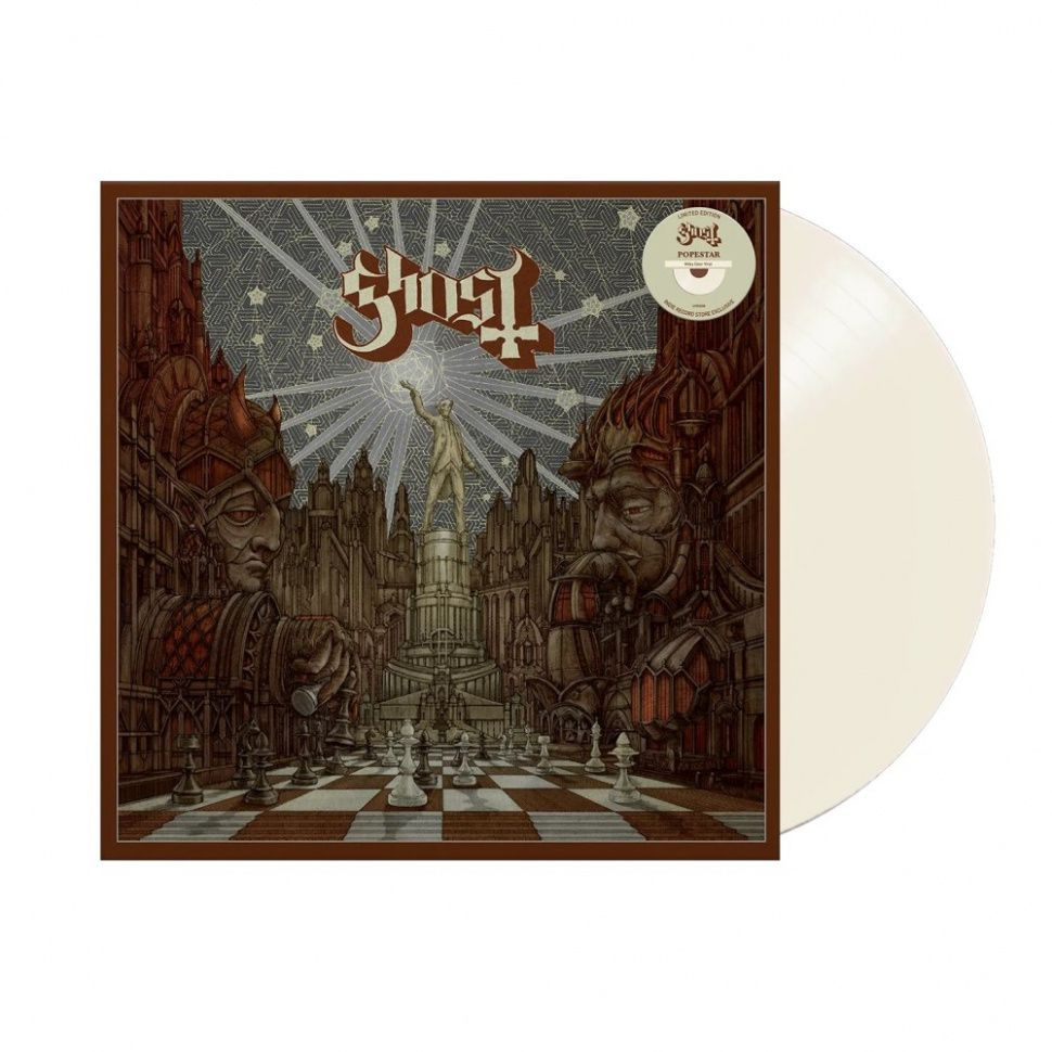 Белый винил Ghost - Popestar EP (Limited Edition) Hard Rock, виниловая пластинка  #1