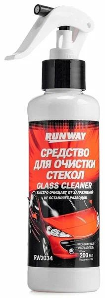 Средство для очистки стекол Runway RW2034, 200 мл #1