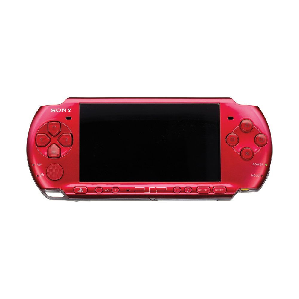 Игровая приставка Sony PSP 3000,Red (красный) #1