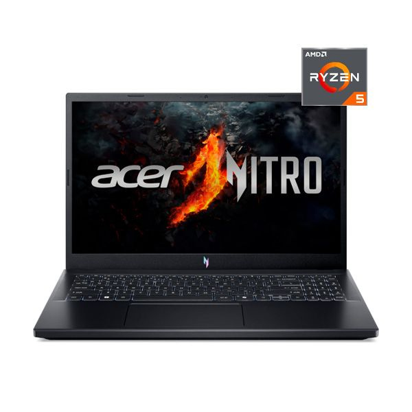 Acer Nitro V ANV15-41-R70B Игровой ноутбук 15.6", AMD Ryzen 5 7535HS, RAM 16 ГБ, SSD, NVIDIA GeForce #1