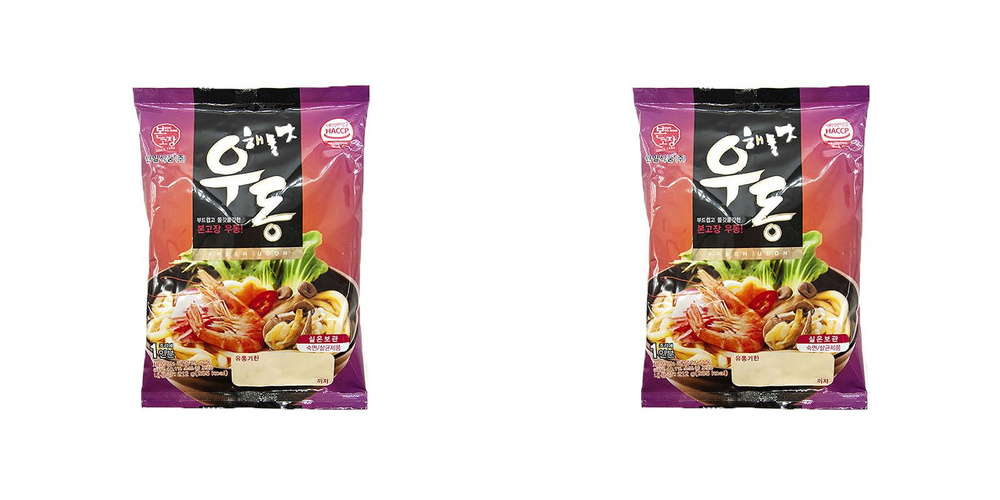 Seafood Line Лапша Удон со вкусом морепродуктов Flavor Fresh Udon, 212 г, 2 шт  #1